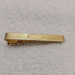 Vintage Gold Tone Tie Clip #318
